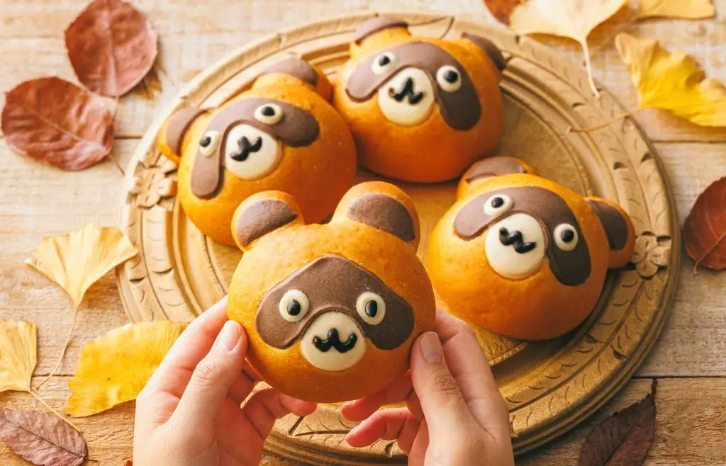 【木村屋總本店】＜新商品＞11月1日から、つぶらな瞳がかわいらしい動物パン「たぬきくん」を発売！ 画像 3
