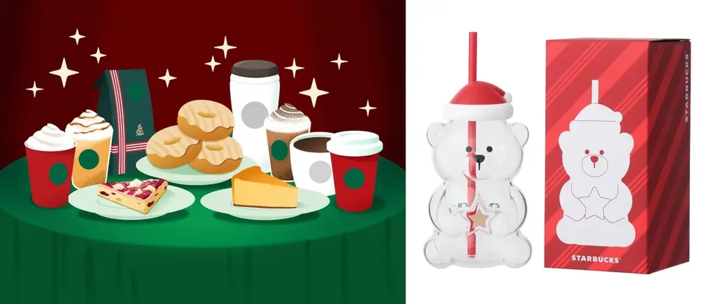 ベアリスタがホリデービンゴパーティーの開幕を宣言！スターバックス® リワード『Merry & Meet Holiday Bingo Party』を11月2日よりスタート 画像 4