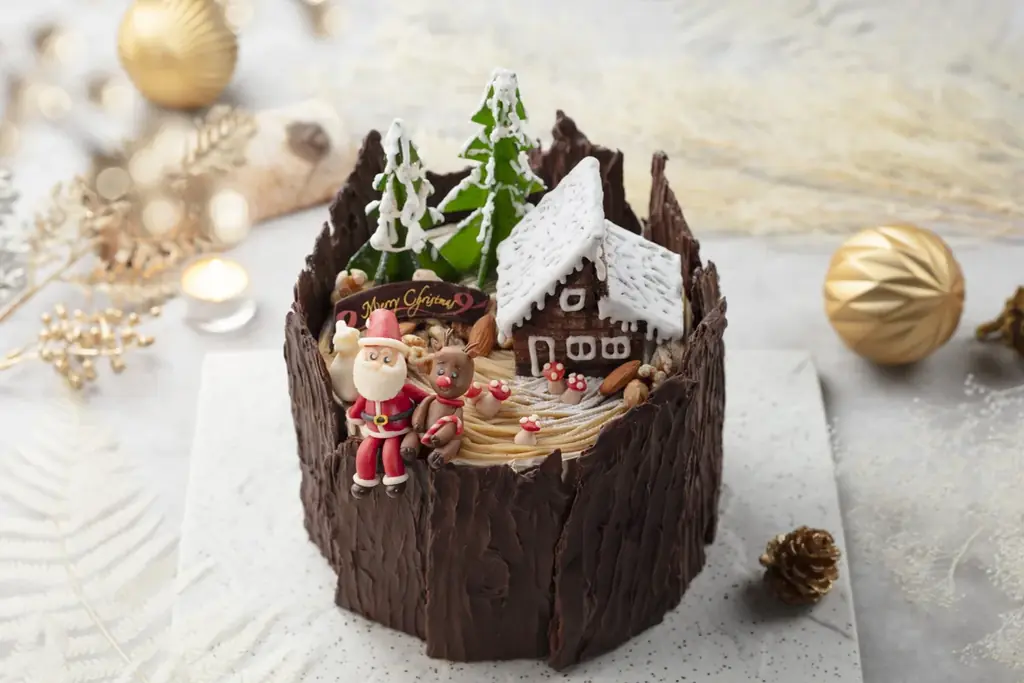 【軽井沢プリンスホテル】軽井沢の森や雪景色をイメージしたクリスマスケーキを販売　ホテルパティシエが手掛ける4種のクリスマスケーキとシュトーレン、プレッツェルを販売開始 画像 2