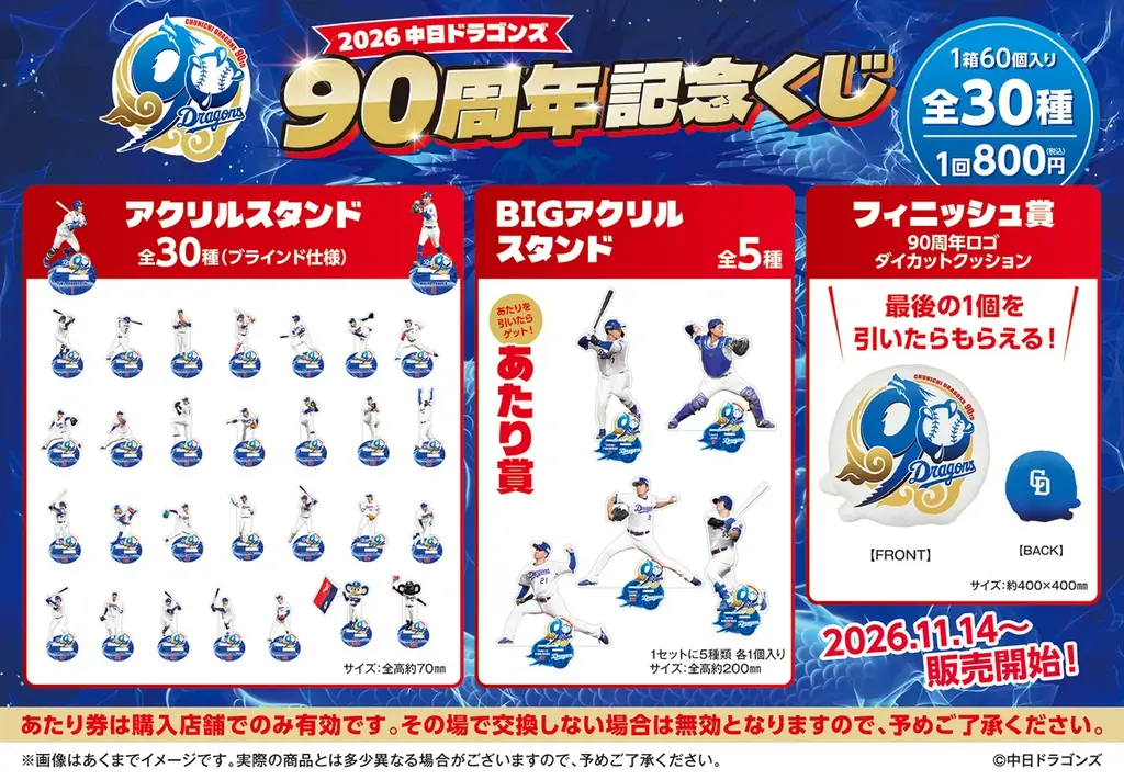 記念くじ発売