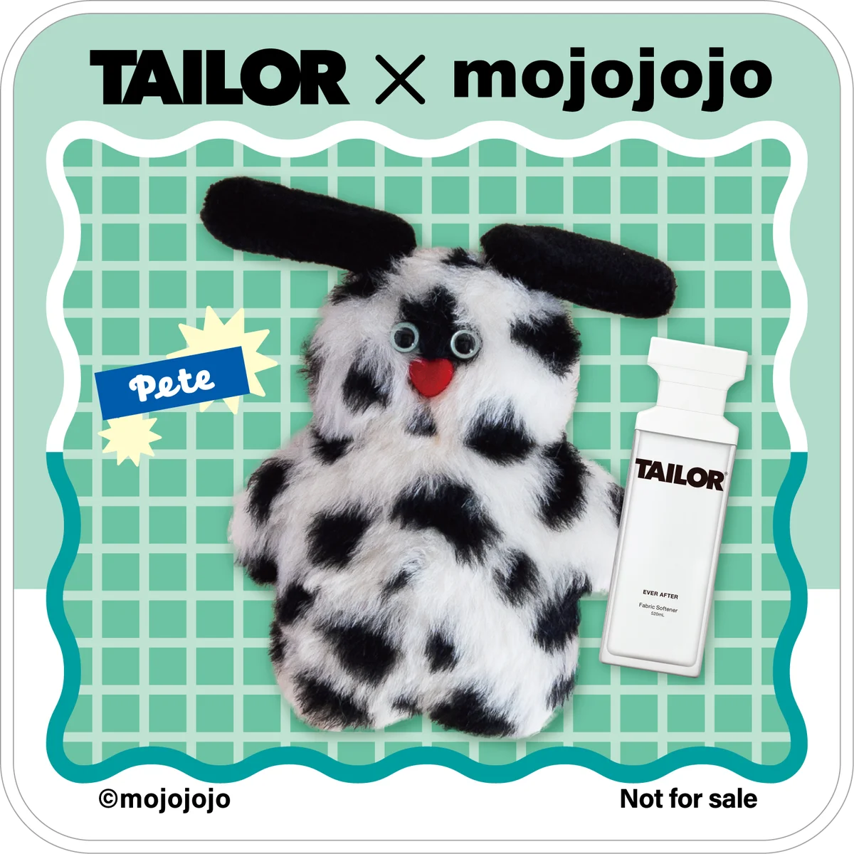 「TAILOR」と「mojojojo」が初コラボ！オリジナルグッズ付柔軟剤・ファブリックミストを数量限定発売！ 画像 5
