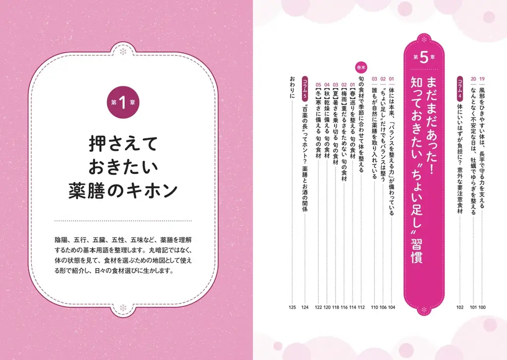 「なんとなく不調」に、今日の食卓からできること。櫻井大典監修『眠れなくなるほど面白い 図解 薬膳の話』11/2発売 画像 7