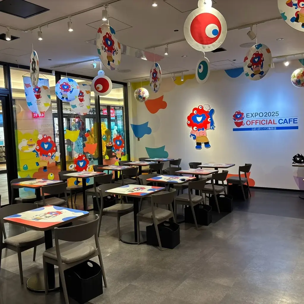 11月以降も営業延長！EXPO2025 オフィシャルカフェ らぽっぽリンクス梅田店 画像 2