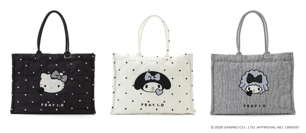 【FRAY I.D♡Sanrio characters】FRAY I.Dとサンリオキャラクターズが限定コラボレーション！洗練されたモードスタイルに遊び心を添えたアイテム計7型が登場 画像 10