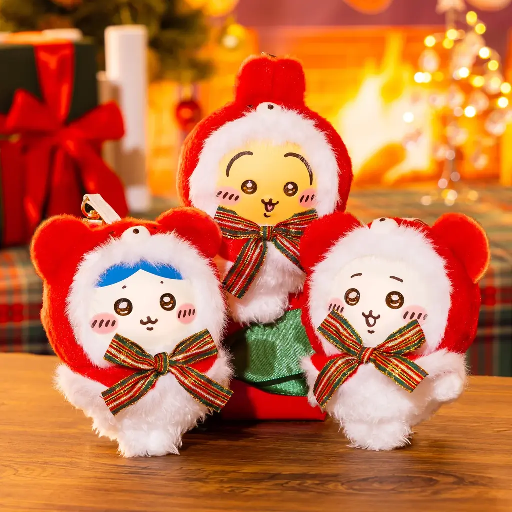 テディベア姿のちいかわたちがクリスマス仕様におめかし！「ちいかわ Kiramekko Teddy Bear Christmas」11月6日（金）から販売開始 画像 1