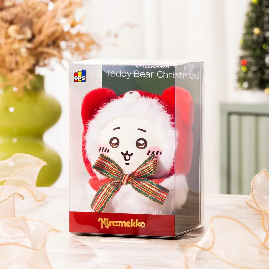 テディベア姿のちいかわたちがクリスマス仕様におめかし！「ちいかわ Kiramekko Teddy Bear Christmas」11月6日（金）から販売開始 画像 6