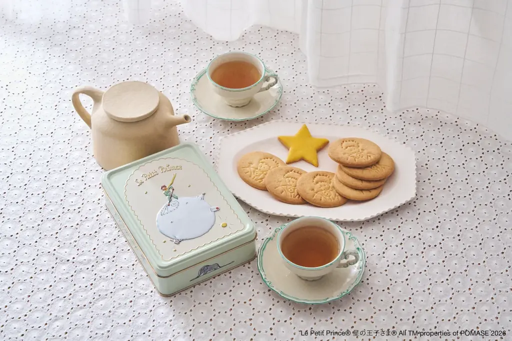 『星の王子さま』× フェアリーケーキフェア。物語を贈る、クリスマス限定コレクションが11月1日発売！ビスケット缶や刺繍雑貨など全6種が登場 画像 2
