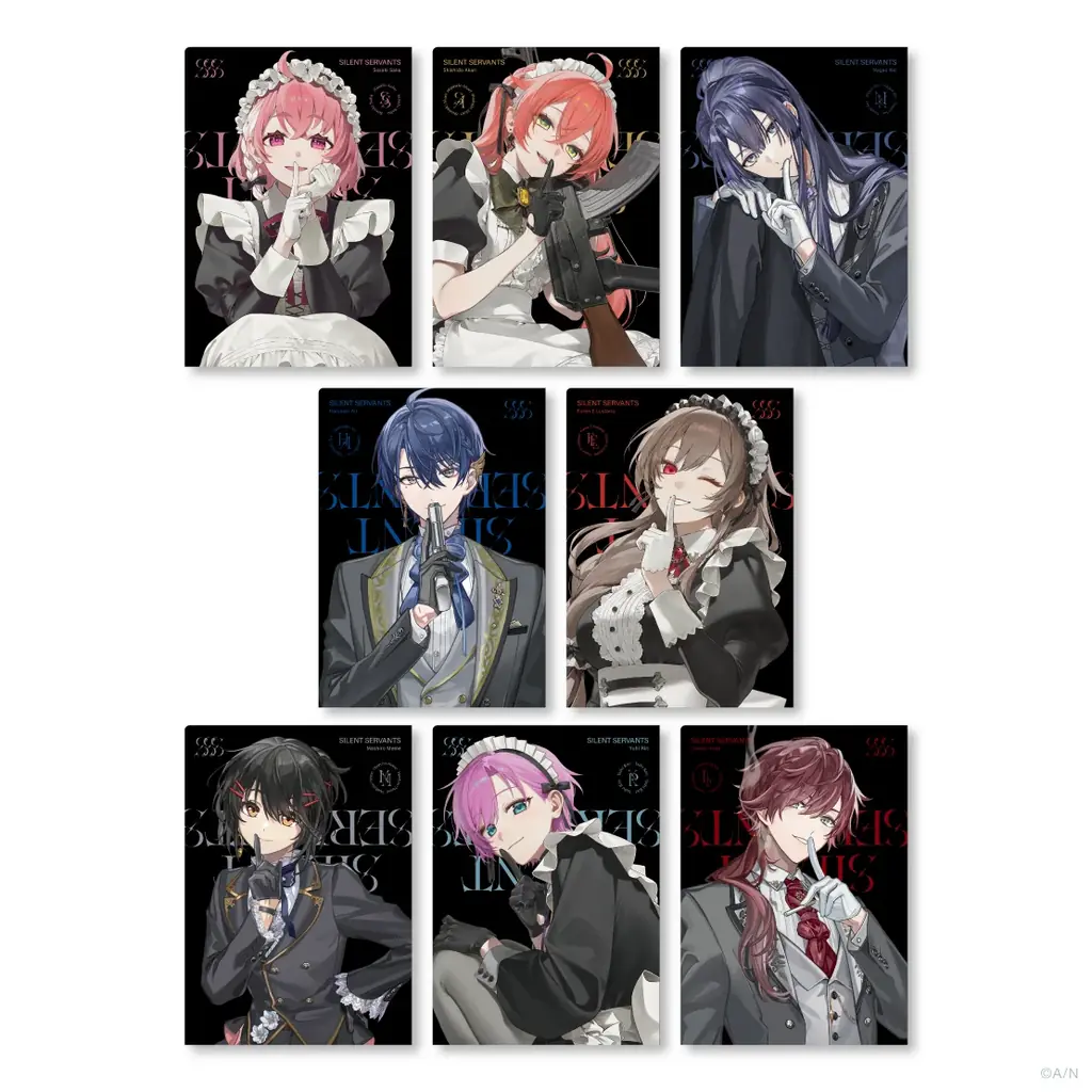 にじさんじから「SILENT SERVANTS」グッズが登場！2026年10月28日(水)18時から販売開始！ 画像 8