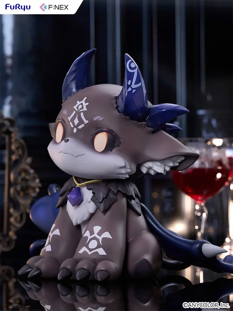 「にじさんじ」所属のVTuber「でびでび・でびる」が全高約26cmのBIGサイズで立体化！フリューの高品質ホビーブランド『F:NEX』より『でびでび・でびる 1/2スケールソフビフィギュア』 画像 4