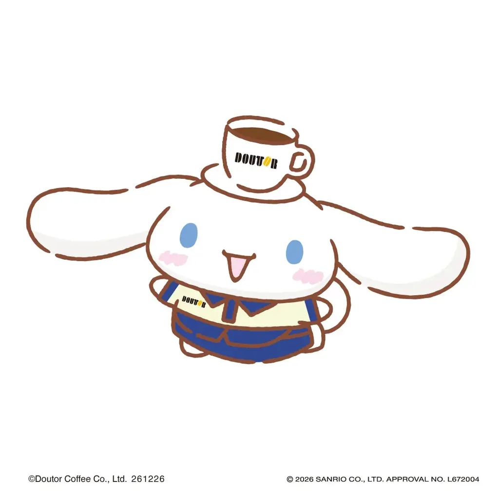 ドトール×シナモロール「福袋2027」10月30日より予約開始　オリジナルバッグセットやコーヒー豆・ドリップカフェセットを数量限定発売 画像 14
