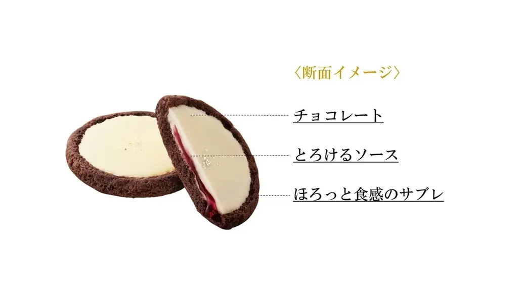 ケーキをひとくち食べるような贅沢を味わうサブレ「サブレオショコラ」大丸京都店で期間限定販売 画像 2