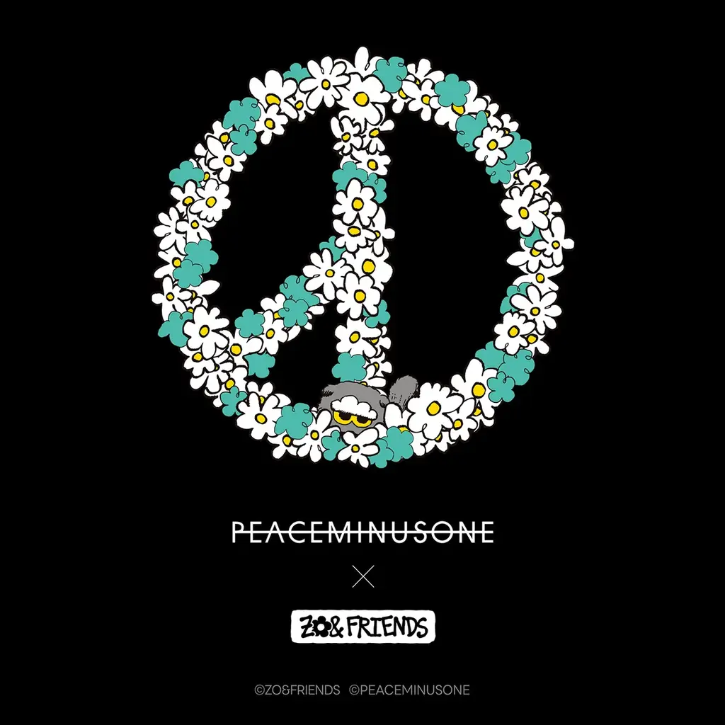 阪急うめだ本店で11月開催、PEACEMINUSONE×ZO&FRIENDS全10種