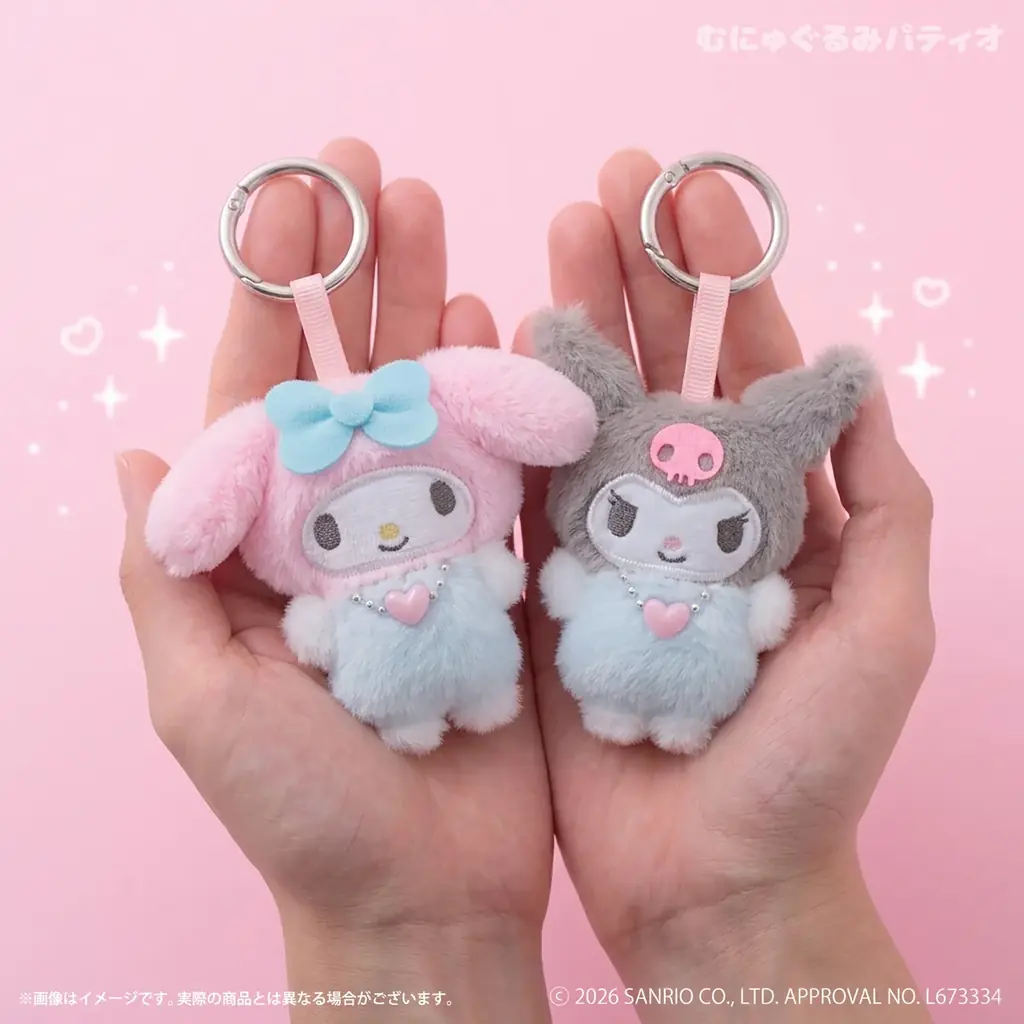 サンリオキャラクターズより「エンジェルはぴふわマスコット第1弾」が10月29日(木)よりむにゅぐるみパティオ店頭＆公式ECサイトにて販売決定 画像 3