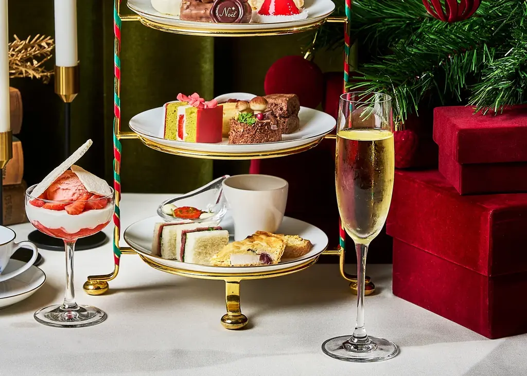 【ウェスティン都ホテル京都】サンタの帽子、プレゼントを表現したクリスマスアフタヌーンティーを販売。ホリデーシーズンを迎える館内で楽しむ全14品 画像 7