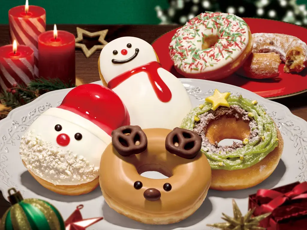 クリスピー・クリームのクリスマスドーナツ、12月1日発売