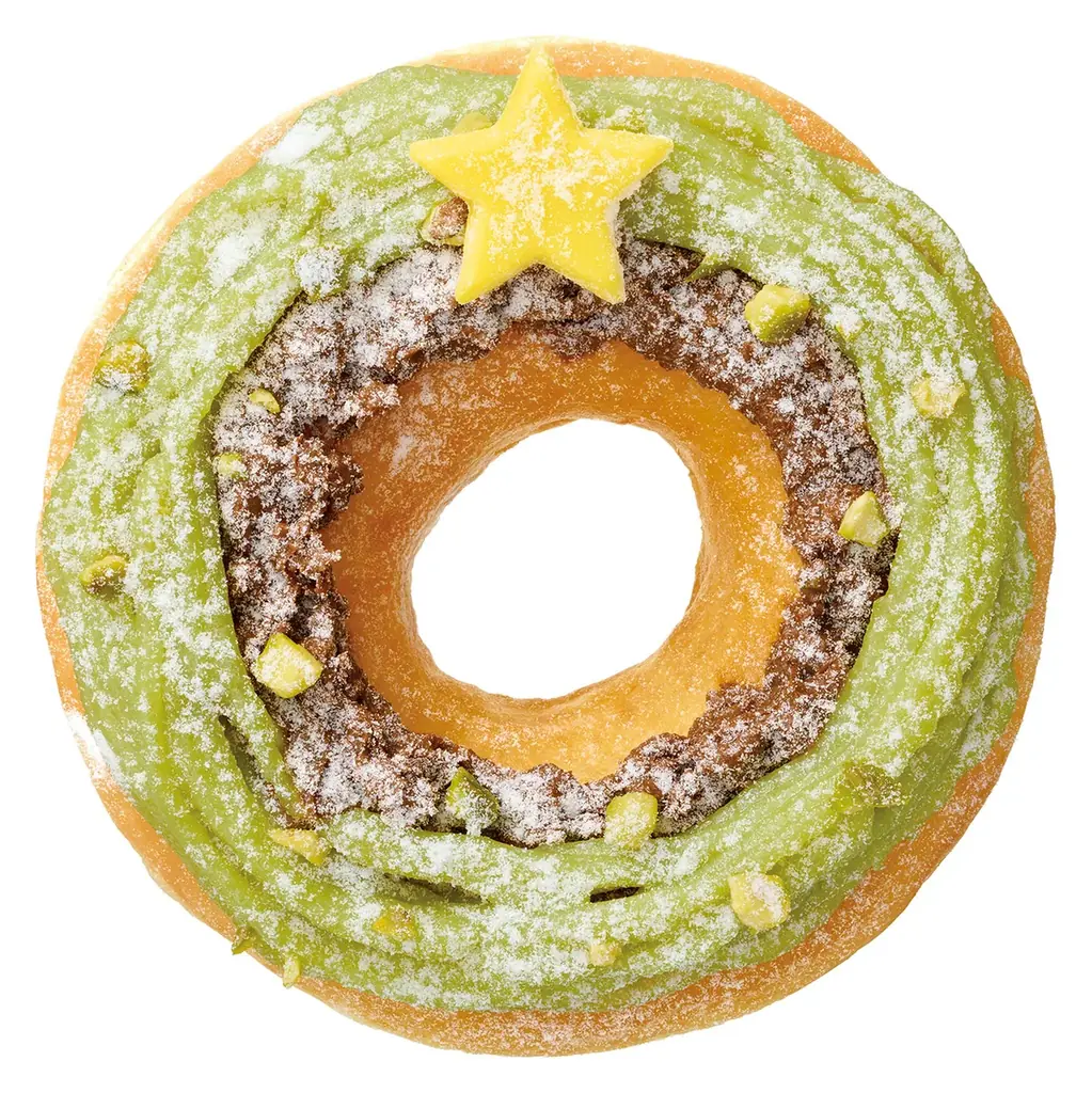 サンタがショートケーキに、リースがモンブランになって登場！トナカイやスノーマンなど、クリスマスを彩るドーナツが勢揃い『Merry＆Sweet Holiday』2026年12月1日（火）より期間限定販売 画像 4