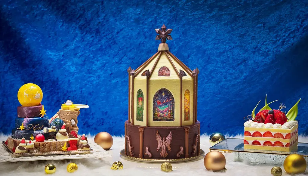 クリスマスケーキ受け渡し