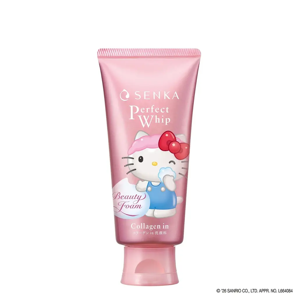 ハローキティが毎日の洗顔に“やわらか透明感”をお届け！“SENKA meets Hello Kitty”限定スペシャルデザインで登場！10月28日（水）より全国で展開スタート！ 画像 4