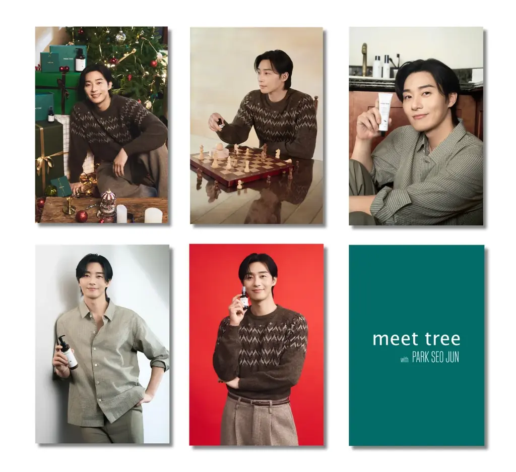 【meet tree】クリスマスシーズンに向けたパク・ソジュンの新ビジュアル公開。サイン刻印入り木製アロマディフューザーが入った数量限定ホリデーギフトを10月28日より順次発売 画像 6