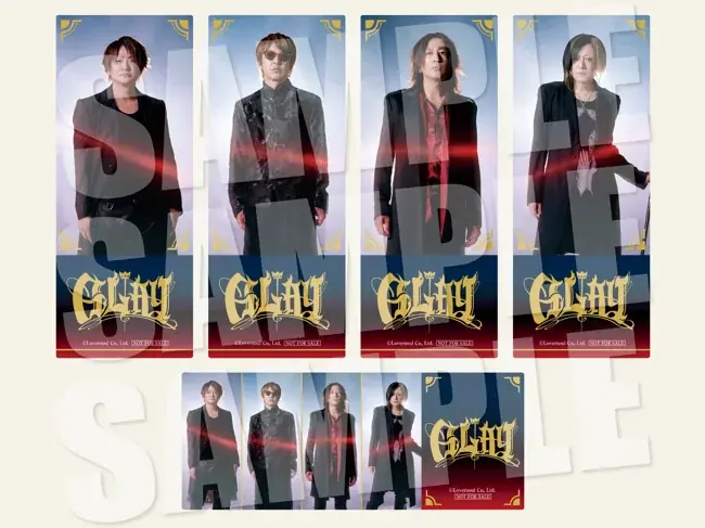 アリーナツアー開催記念！限定景品やコラボカフェが登場　GLAY×GiGOキャンペーン第3弾開催のお知らせ 画像 14