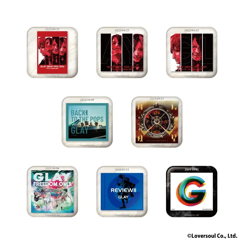アリーナツアー開催記念！限定景品やコラボカフェが登場　GLAY×GiGOキャンペーン第3弾開催のお知らせ 画像 15