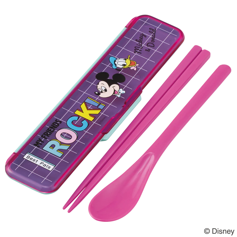 【ミッキー＆フレンズ】スッキリとしたグリッド柄に、「ミッキーマウス」たちのワンポイントで大人も使いやすい新作ランチグッズ6種が、スケーターから10/29(木)に一斉新発売！ 画像 2