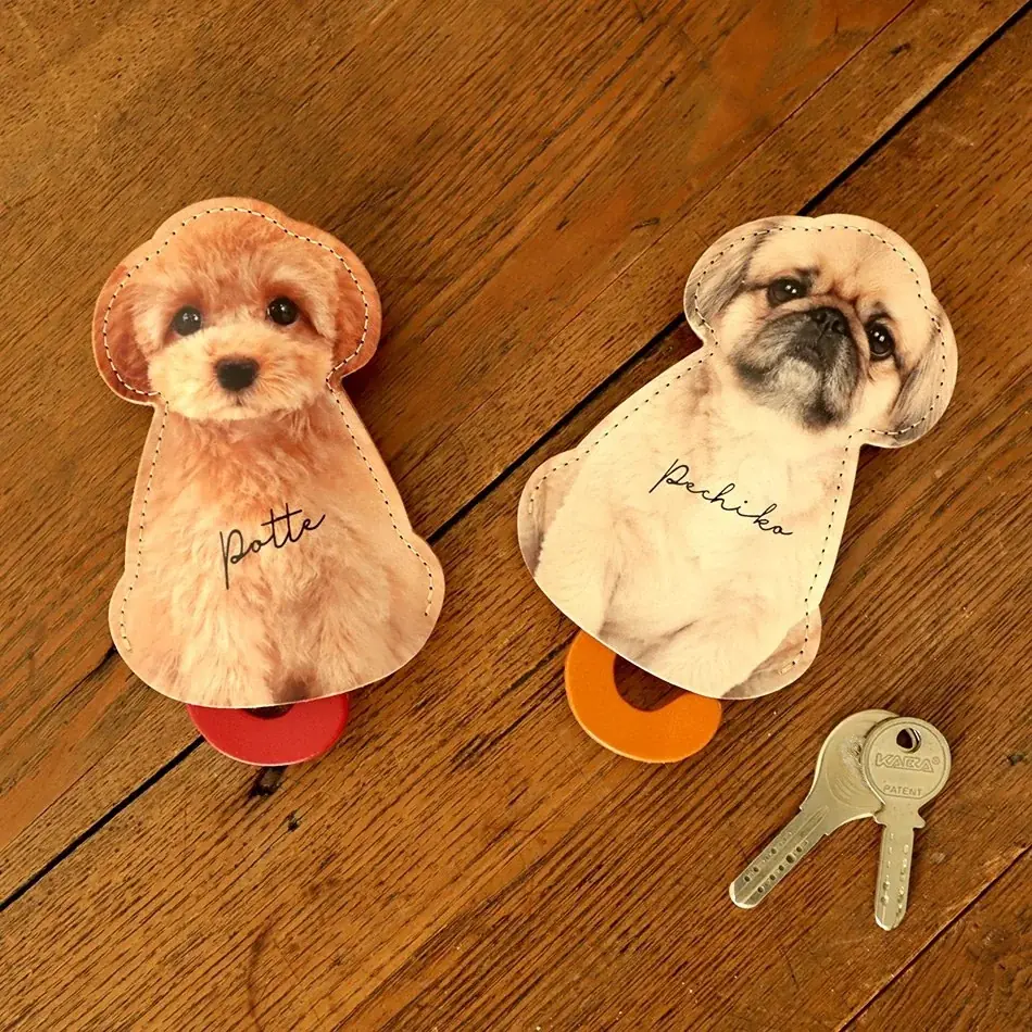 「垂れ耳の子も、つくれますか？」の声から商品化。愛犬の写真でつくる「愛犬キーケース」に、垂れ耳モデルが新登場。 画像 5
