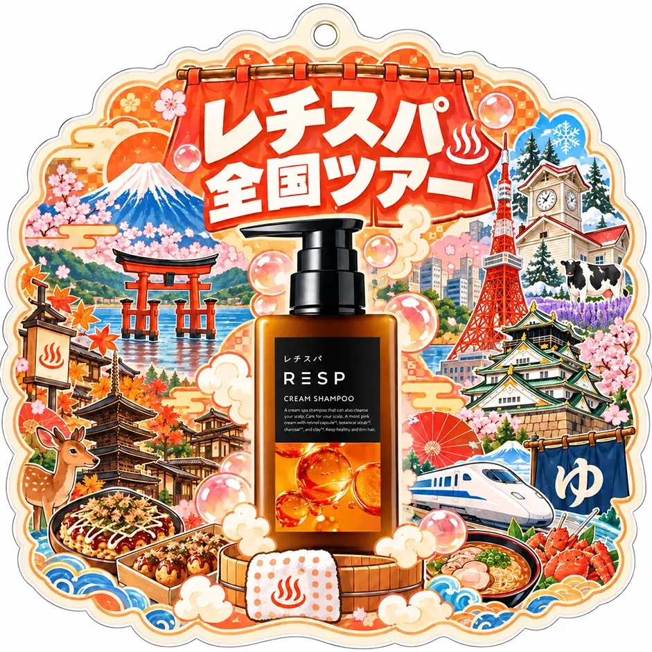 「レチスパ」全国サウナ施設ツアー第2弾は大阪「うめきた温泉 蓮 Wellbeing Park」で開催！“使えばわかる”泡だてないクリームシャンプー体験を 画像 8