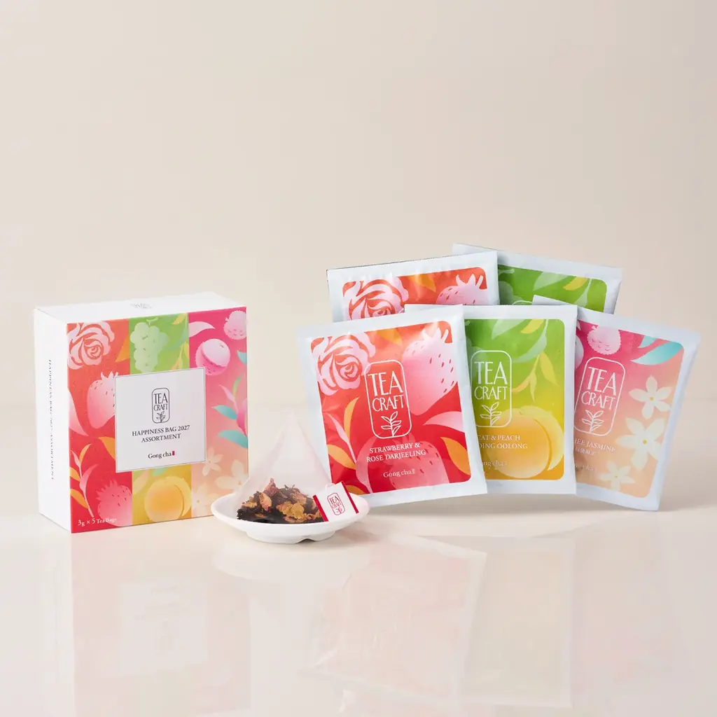 毎年大好評のゴンチャ福袋、今年は過去最多のアイテム数！「Gong cha original HAPPINESS BAG 2027」11月13日(金)よりオンライン限定販売開始 画像 3