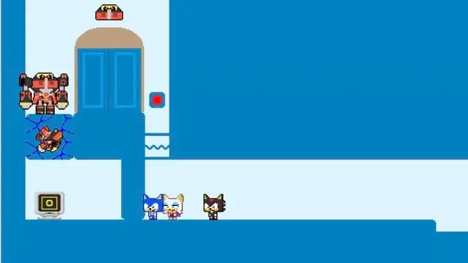 11月12日(木)発売予定『SONIC PICO PARK』の追加キャラクターとして「ルージュ」「オメガ」が公開！YouTube公式番組『「PICO MART」ただいま音速営業中！』#2 も配信決定！ 画像 3