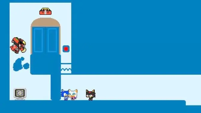 11月12日(木)発売予定『SONIC PICO PARK』の追加キャラクターとして「ルージュ」「オメガ」が公開！YouTube公式番組『「PICO MART」ただいま音速営業中！』#2 も配信決定！ 画像 4
