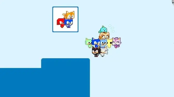 11月12日(木)発売予定『SONIC PICO PARK』の追加キャラクターとして「ルージュ」「オメガ」が公開！YouTube公式番組『「PICO MART」ただいま音速営業中！』#2 も配信決定！ 画像 8