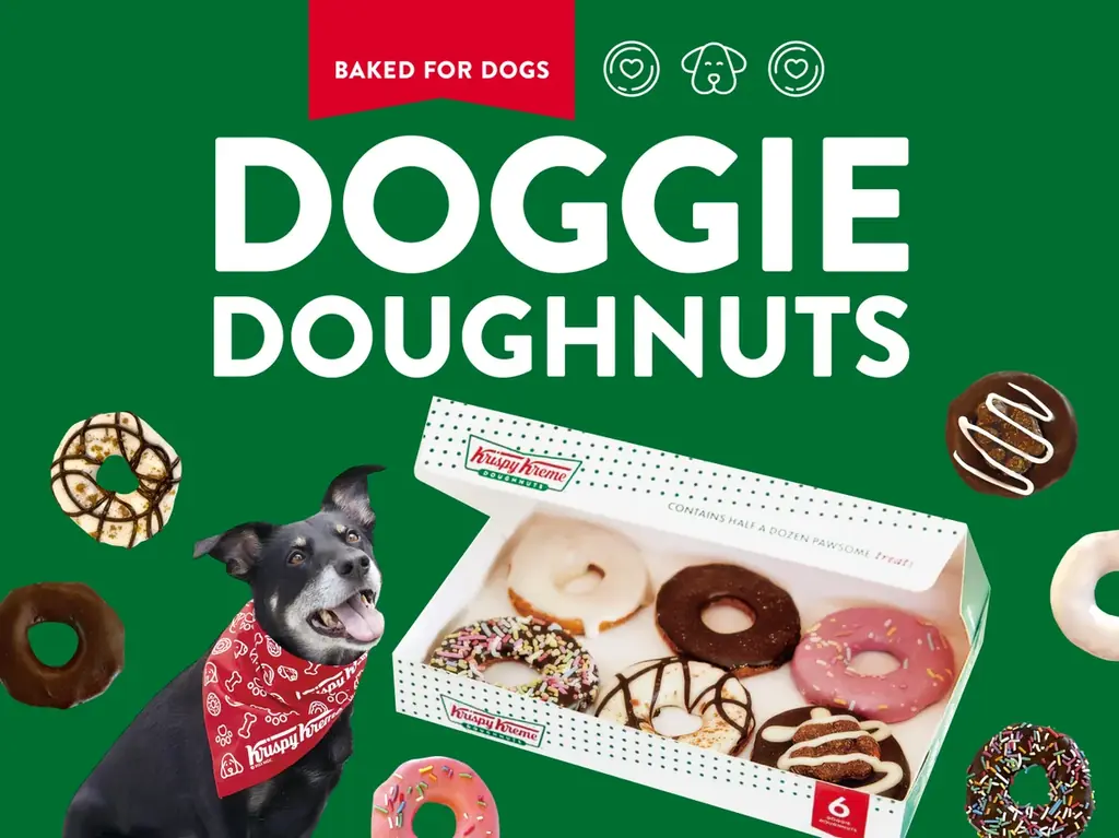 クリスピー・クリーム初の犬用ドーナツ、11月1日発売