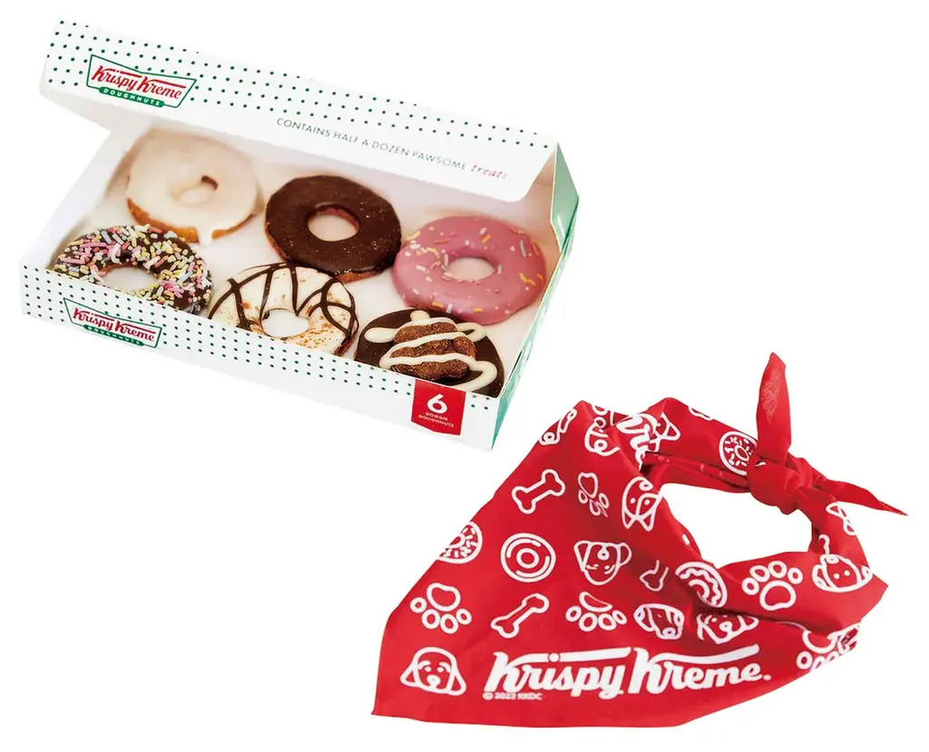 クリスピー・クリーム・ドーナツ初の“犬用ドーナツ”登場！人気ドーナツをイメージした6種の犬用ビスケット『Doggie Doughnuts』2026年11月1日（日）“犬の日”より販売開始 画像 3