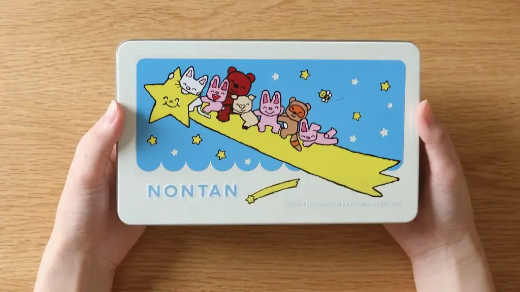 【予約開始】大人になったわたしたちへ。50周年を迎えた『ノンタン』から、日常で使えるグッズを詰めこんだ「絵本の限定缶」が登場！ 画像 2
