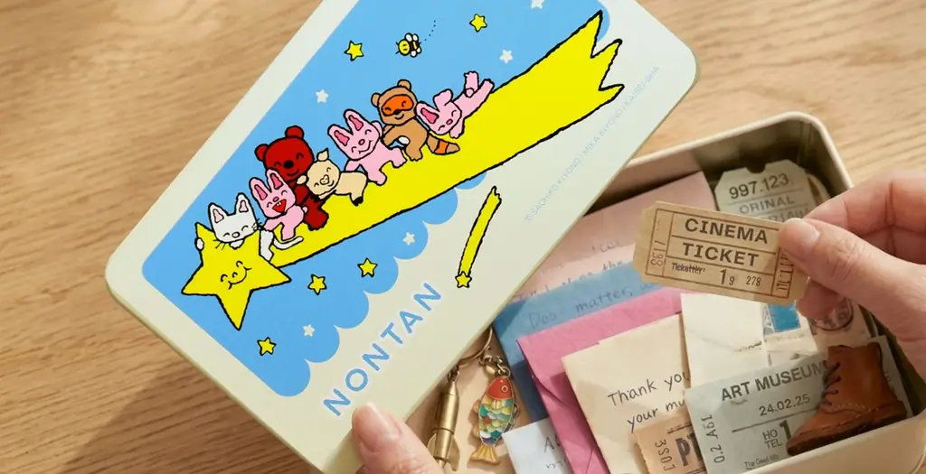 【予約開始】大人になったわたしたちへ。50周年を迎えた『ノンタン』から、日常で使えるグッズを詰めこんだ「絵本の限定缶」が登場！ 画像 8