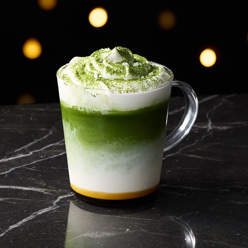 nana’s green teaの創業25周年記念、抹茶を味わう期間限定商品第3弾。抹茶×塩、意外な組み合わせで旨みがぐっと引き立つ「抹茶の塩ティラミスパフェ」「抹茶の塩ラテ」11月5日より販売開始 画像 3
