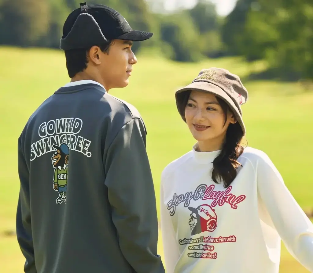阪急うめだ本店で11月開催、GREEN EDGE MONKEYSの秋冬ゴルフウェア