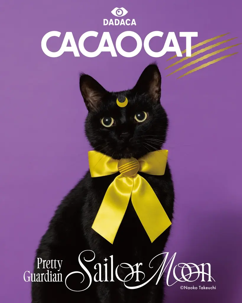 CACAOCAT × 『美少女戦士セーラームーン』コラボレーション第2弾が決定！3ヶ月連続で新商品を発売。 画像 1