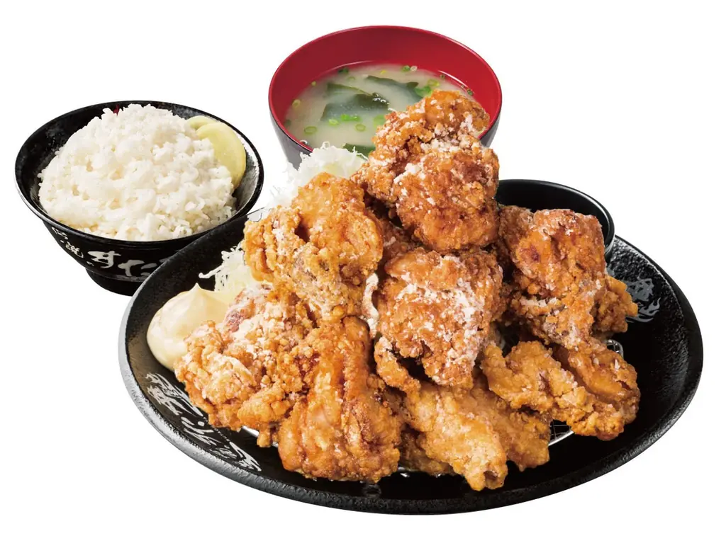 物価高の今こそ安くて旨いものを腹いっぱい！すた丼屋の「すたみな唐揚げ定食」が20％OFFで864円（税込950円）に！ご飯おかわりも無料！ 累計1,000万食突破記念、11月2日から値引きキャンペーン 画像 2