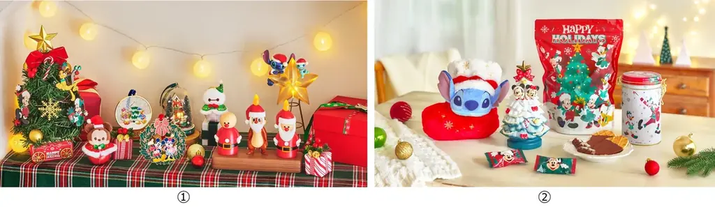 ミッキー＆フレンズと一緒に笑顔あふれるクリスマスを！ホリデーシーズンを彩る新コレクションをディズニーストアで11月6日（金）より順次発売 画像 2