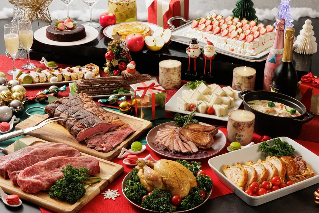 大阪・江坂で12月24日、25日にクリスマスディナーブッフェ開催