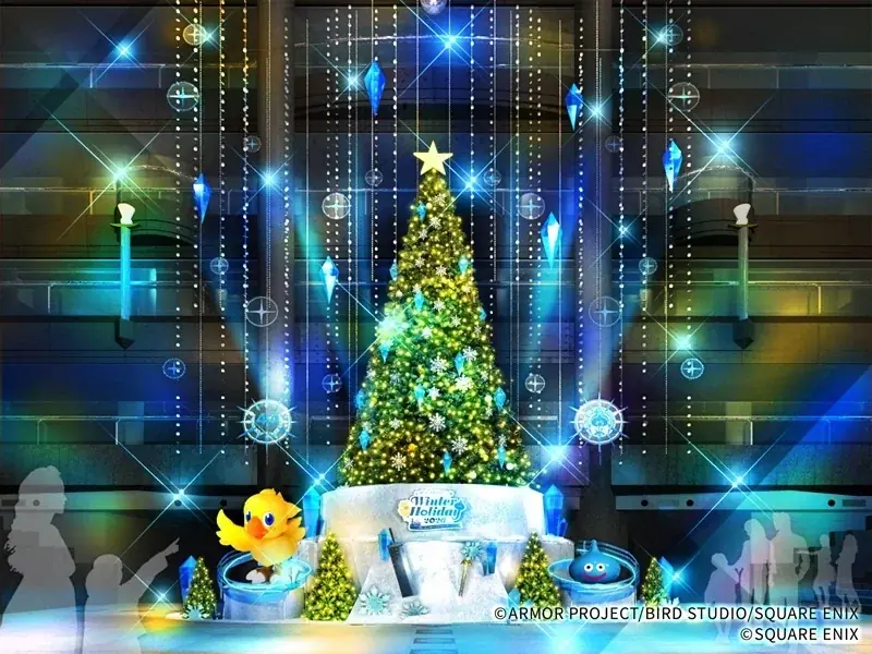 DQ×FF 初の2大作品同時コラボの冬季キャンペーン開催横浜・みなとみらい Winter Holiday 2026～ドラゴンクエスト×ファイナルファンタジーが織りなす冬のファンタジー～ 画像 17