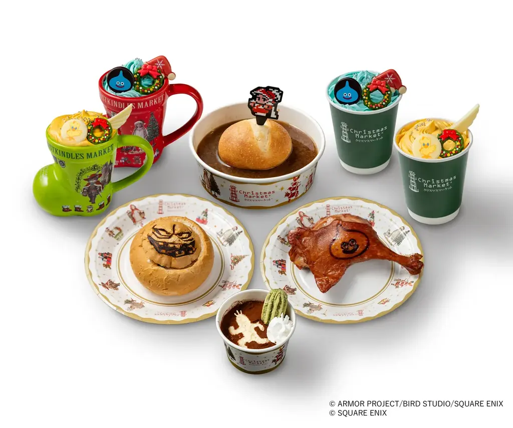 DQ×FF 初の2大作品同時コラボの冬季キャンペーン開催横浜・みなとみらい Winter Holiday 2026～ドラゴンクエスト×ファイナルファンタジーが織りなす冬のファンタジー～ 画像 2