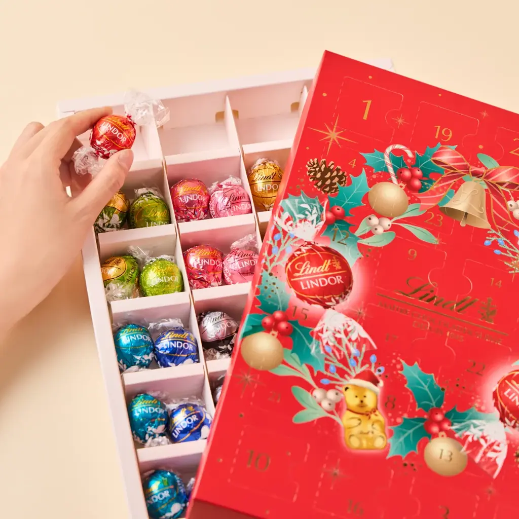 “LINDOR HOLIDAY　ほどくたび、幸せがあふれる”「リンツ クリスマスコレクション 2026」が11月1日より発売開始 画像 4