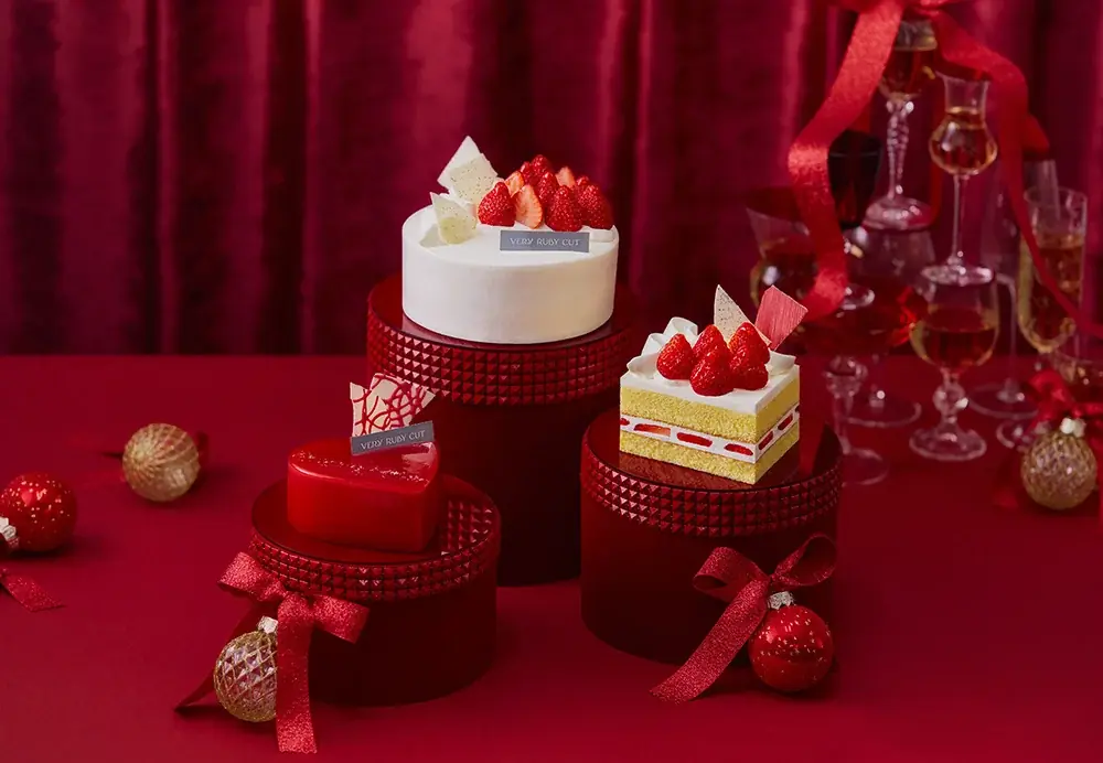 VERY RUBY CUTのクリスマスケーキ、11月1日予約開始