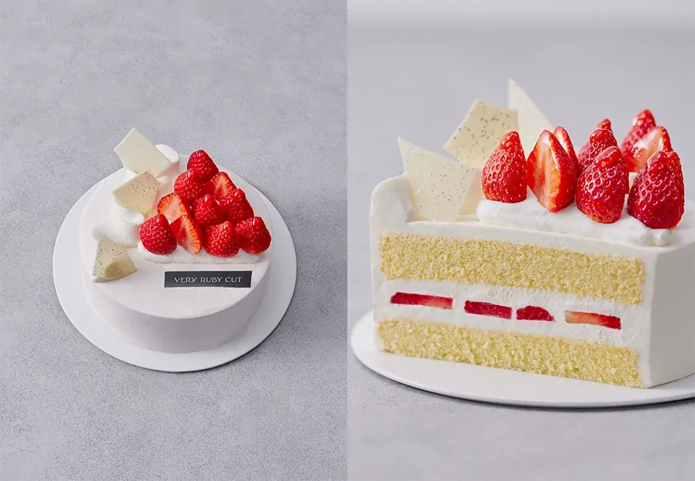 クリスマスケーキの主役は“苺”！いちごスイーツ専門店「VERY RUBY CUT」が贈る、とびきり華やかなケーキコレクション 画像 3