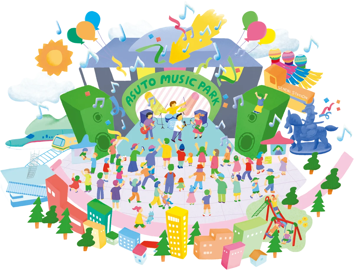 仙台初開催の都市型音楽フェス『ASUTO MUSIC PARK 2025』第３弾出演アーティスト発表！ 画像 6