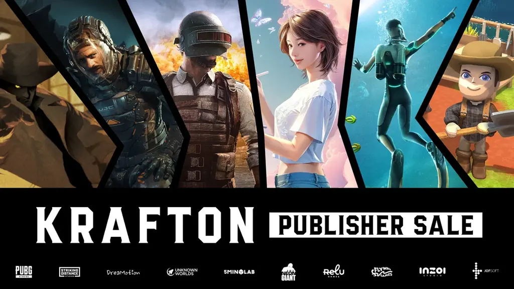 2025年6月13日開始、KRAFTON初のSteamパブリッシャーセール開催