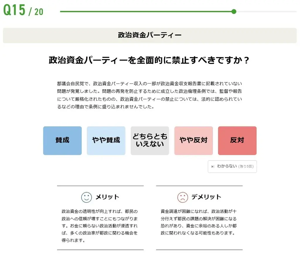 選挙ドットコムは東京都議会議員選挙(6月22日投票)2025投票マッチングを公開しました! 画像 3